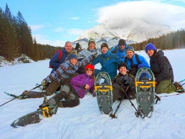 Groepsfoto Berg Wintersport Singlereizen Canada.jpg