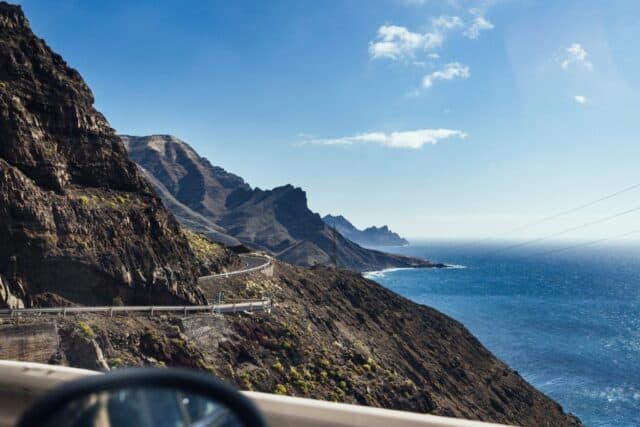 Weg Bergen Lanzarote