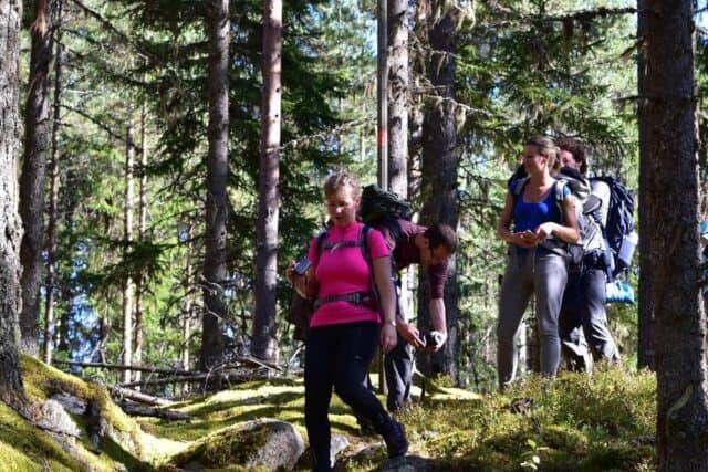 Indian Summer Hike Zweden 640x427