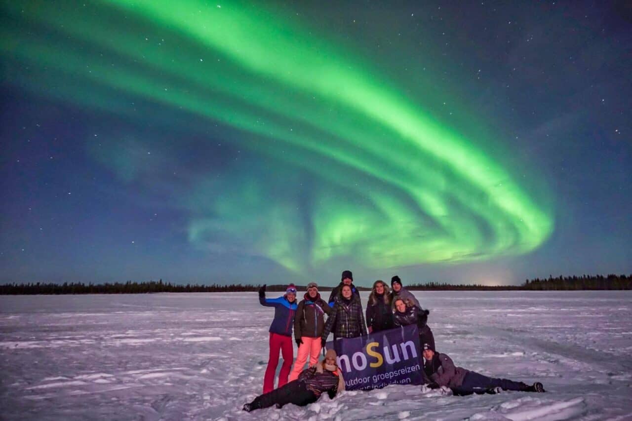 winterreis noorderlicht lapland