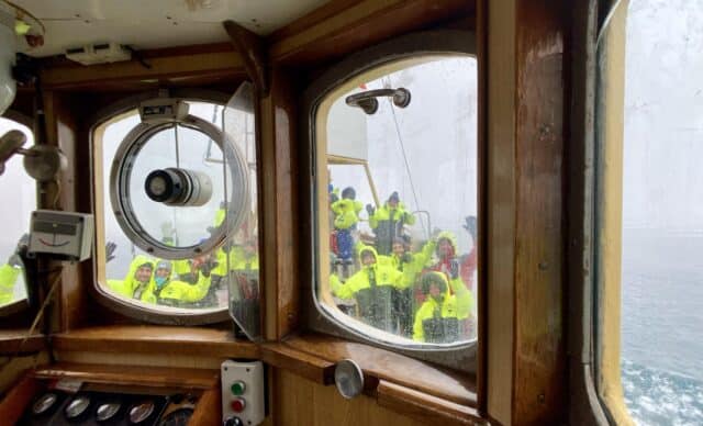 groepsreis boottocht walvis