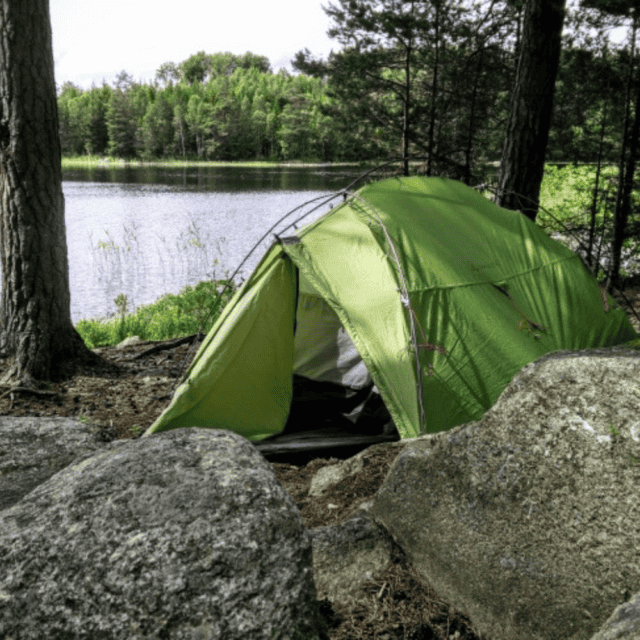 Kamperen actieve groepsreis