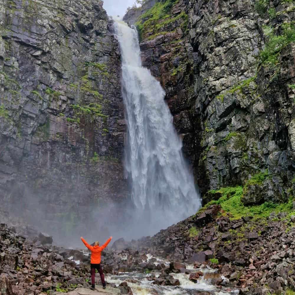waterval trysol noorwegen wandelen
